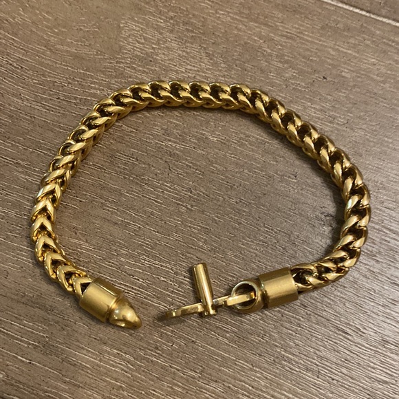 eye candy Jewelry Nwt Eye Candy Luxe 8k Gold Plated Braided